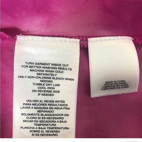 NWT Rachel Roy Val velvet tie die pink turtleneck - Picture 7 of 7